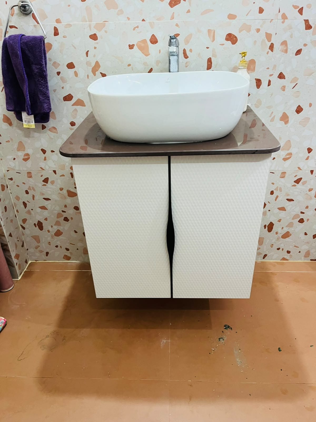TV Unit with Display Shelves